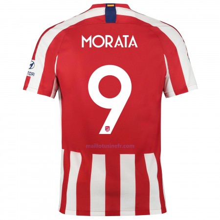 Maillot de Foot Atlético Madrid Morata 9 Domicile 2019-20